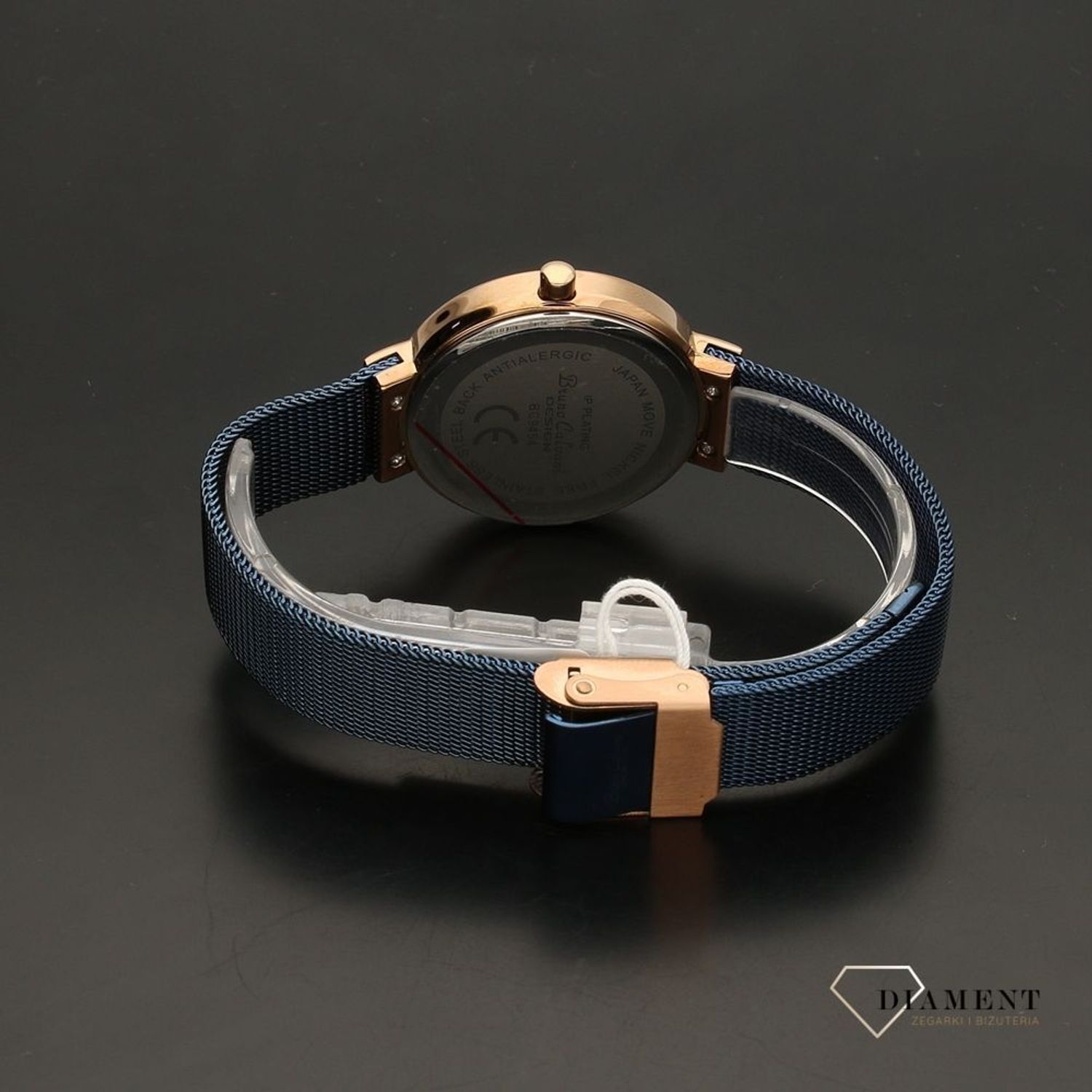 Zegarek damski Bruno Calvani BC9454 BICOLOR siatka granat (1).jpg